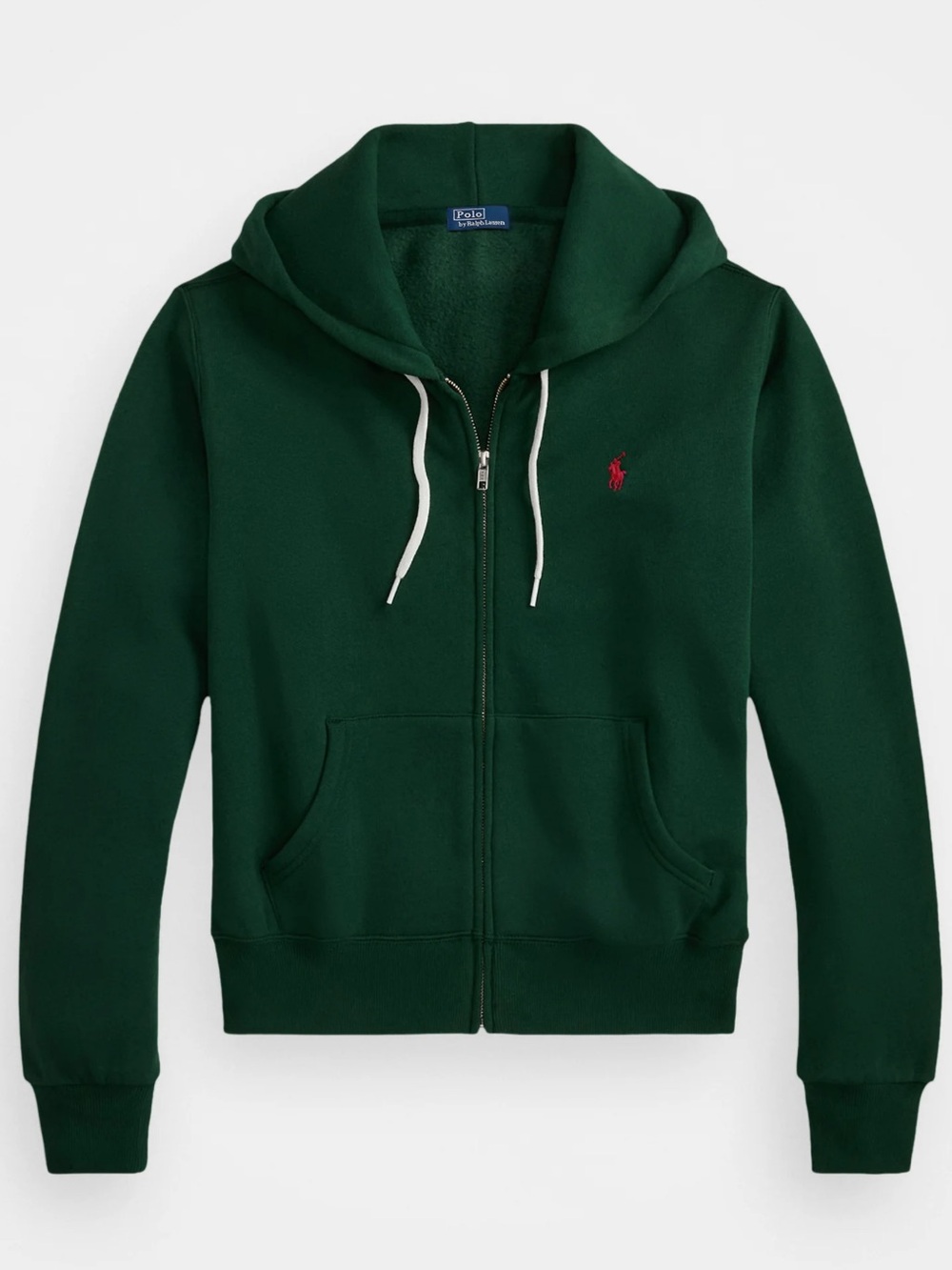 Ralph Lauren Green Zip-up Sweater